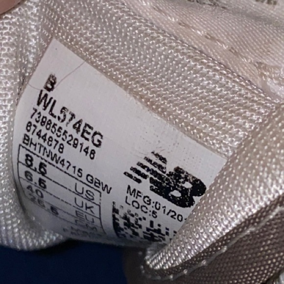 New Balance Women’s Classic 574 Core Pack Grey Athletic Shoes Size 8.5 - Picture 13 of 15